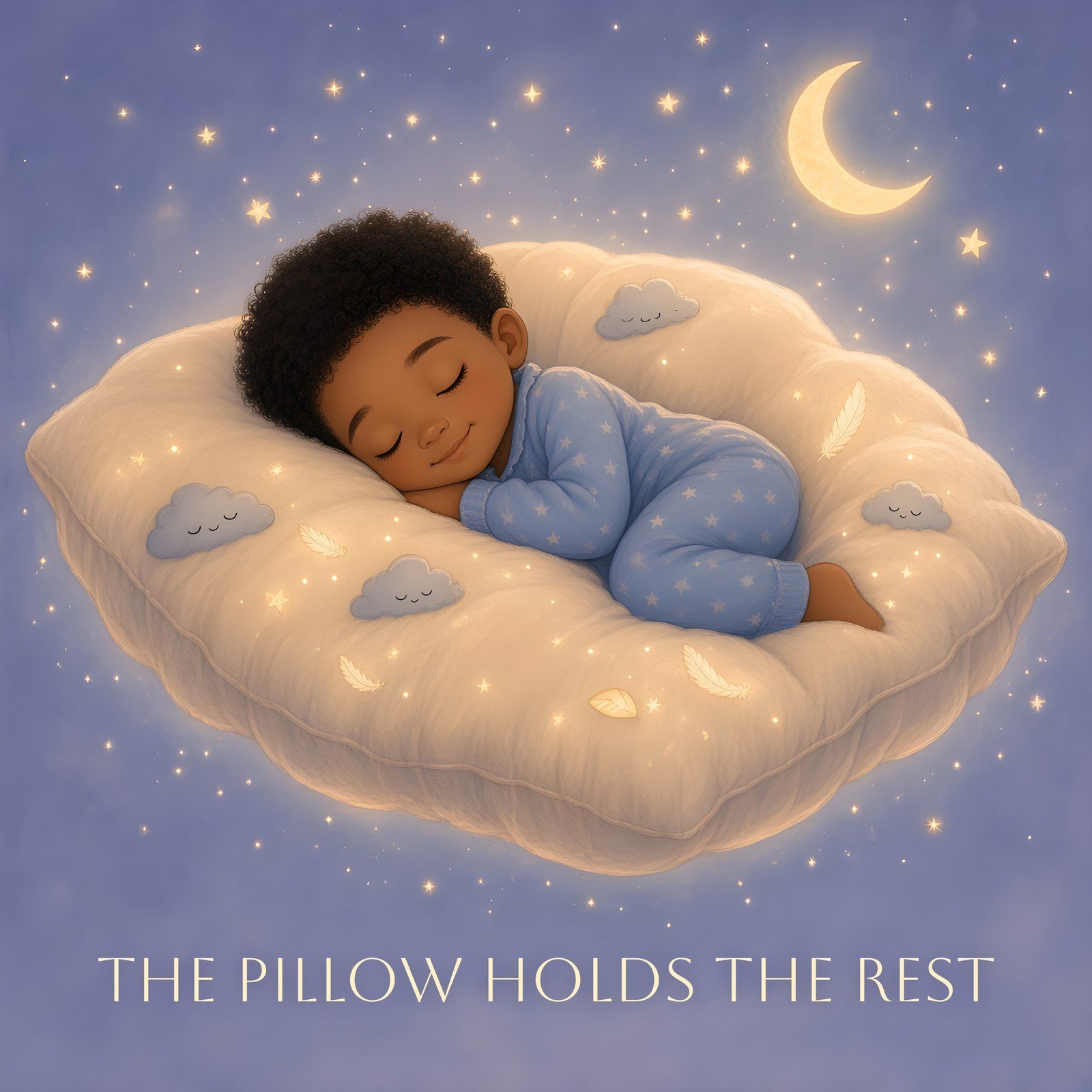 The Pillow Holds the Rest pillow